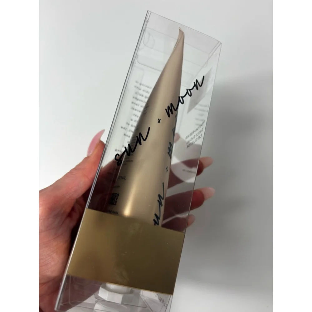 Sun + Moon Daily Facial Exfoliator 5.1 fl oz Beige New In Box